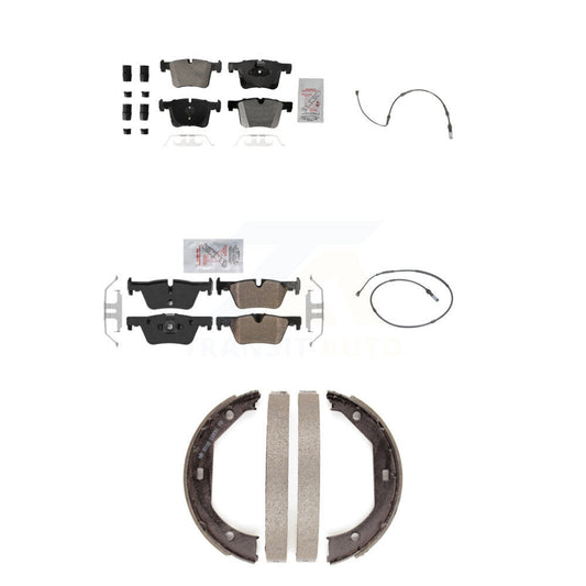 Ceramic Brake Pad Wear Sensor Front Rear Kit (5Pc) For BMW 320i xDrive 328d 2.0L