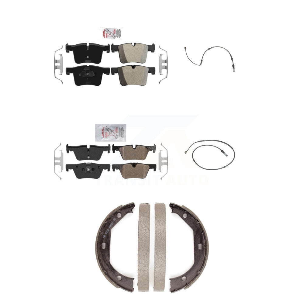 Ceramic Brake Pad Wear Sensor Front Rear Kit (5Pc) For BMW 320i xDrive 328d 2.0L