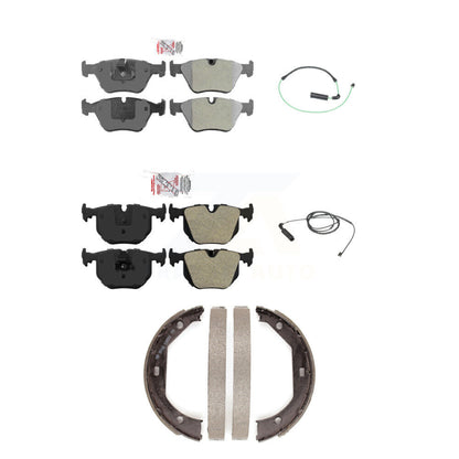 Ceramic Brake Pad Wear Sensor Front Rear Kit (5Pc) For BMW 330Ci 330i 330xi 3.0L