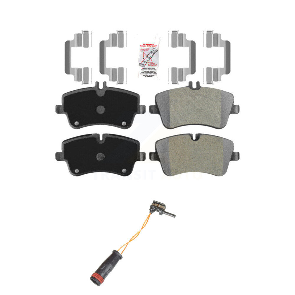 Ceramic Brake Pads & Wear Sensor Front Kit For Mercedes-Benz C240 C230 C280 C320