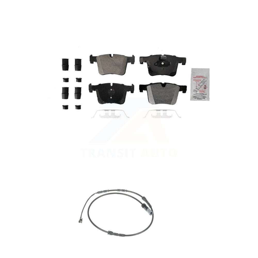 Ceramic Disc Brake Pads And Wear Sensors Front Kit For BMW X3 X4
