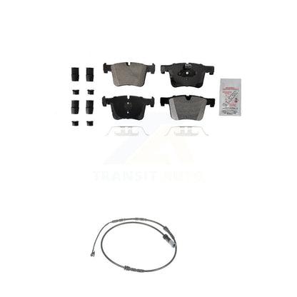 Ceramic Disc Brake Pads And Wear Sensors Front Kit For BMW X3 X4