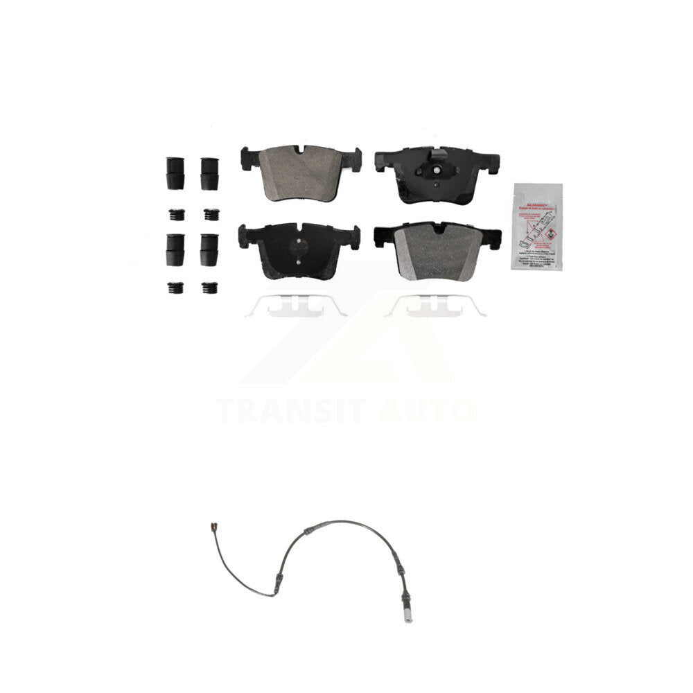 Ceramic Brake Pads Wear Sensor Front Kit For BMW 328i xDrive 330i 320i 335i 428i