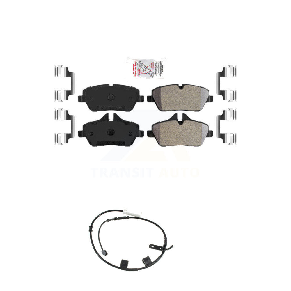 Ceramic Disc Brake Pads And Wear Sensors Front Kit For Mini Cooper