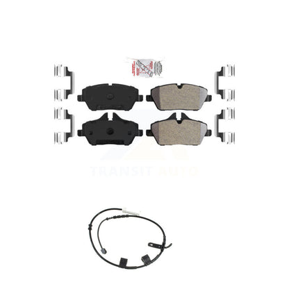 Ceramic Disc Brake Pads And Wear Sensors Front Kit For Mini Cooper