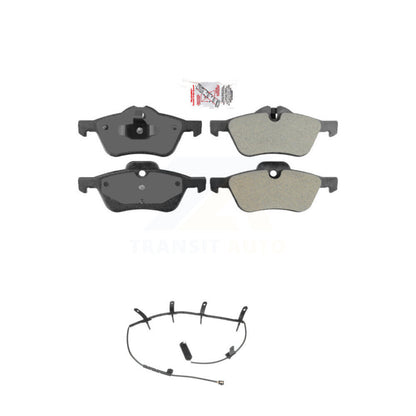Ceramic Disc Brake Pads And Wear Sensors Front Kit For Mini Cooper