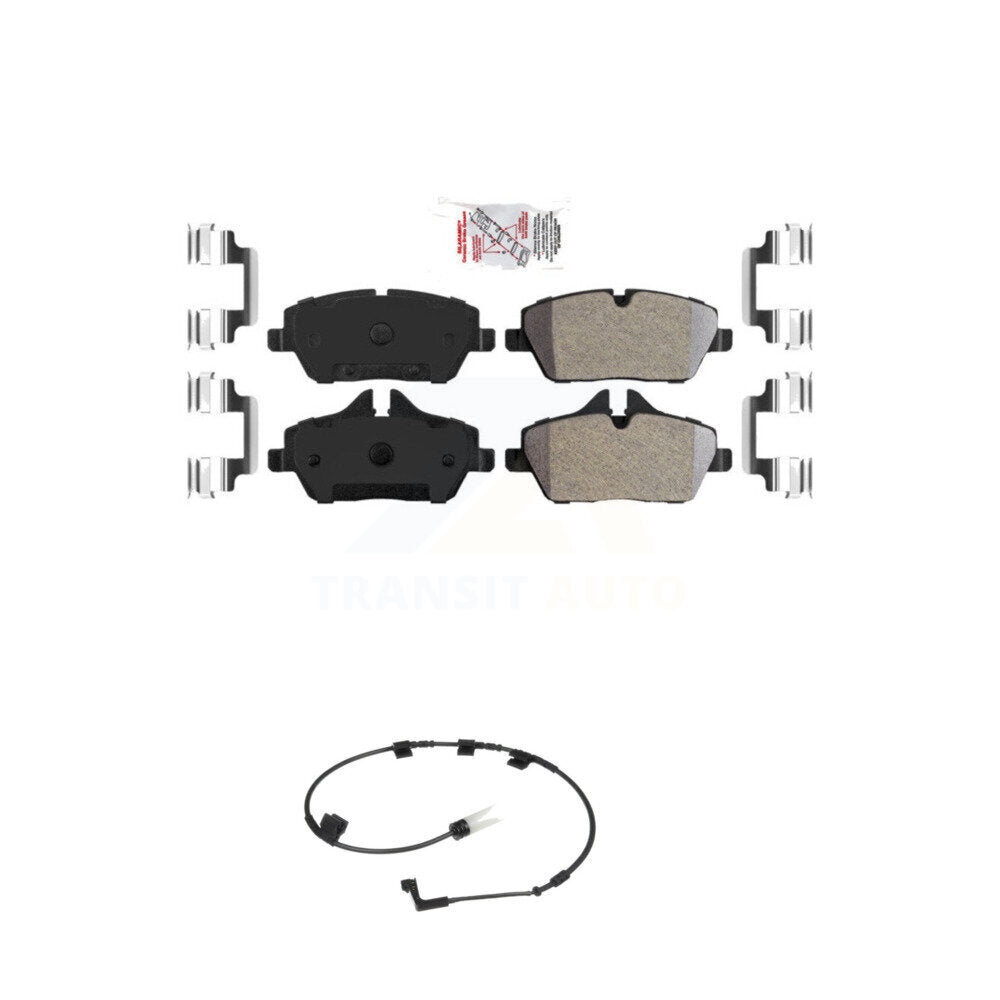 Ceramic Disc Brake Pads And Wear Sensors Front Kit For Mini Cooper