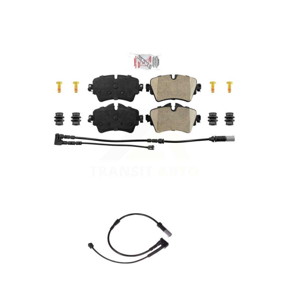 Ceramic Disc Brake Pads And Extra Wear Sensors Front Kit For Mini Cooper