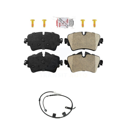 Ceramic Disc Brake Pads And Wear Sensors Front Kit For 2015 Mini Cooper 1.6L
