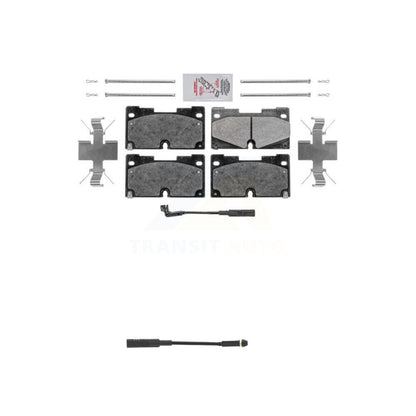 Ceramic Brake Pad & Extra Wear Sensor Front Kit For GMC Chevrolet Silverado 1500