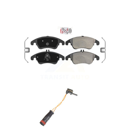 Ceramic Brake Pads & Wear Sensor Front Kit For Mercedes-Benz C300 E350 C350 E550