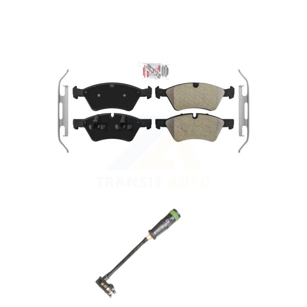 Ceramic Disc Brake Pads And Wear Sensors Front Kit For Mercedes-Benz E550