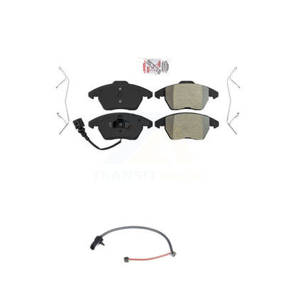 Ceramic Disc Brake Pads And Wear Sensors Front Kit For 2011 Audi R8