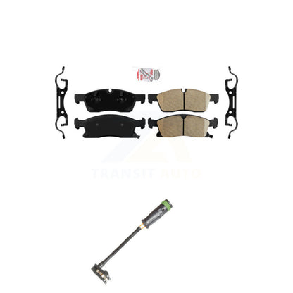 Ceramic Brake Pads & Wear Sensor Front Kit For Mercedes-Benz GLE400 GL350 GLS450