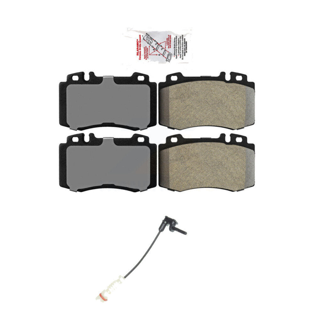 Ceramic Brake Pad Wear Sensor Front Kit For Mercedes-Benz SL500 SL600 S600 CL500