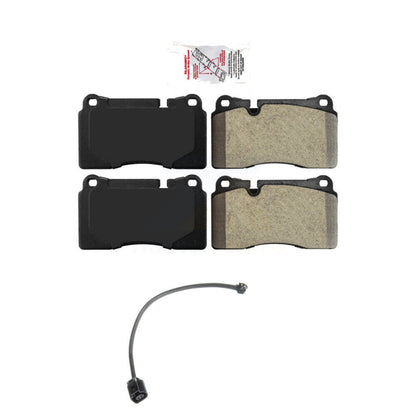 Ceramic Disc Brake Pads And Wear Sensors Front Kit For Volkswagen Touareg