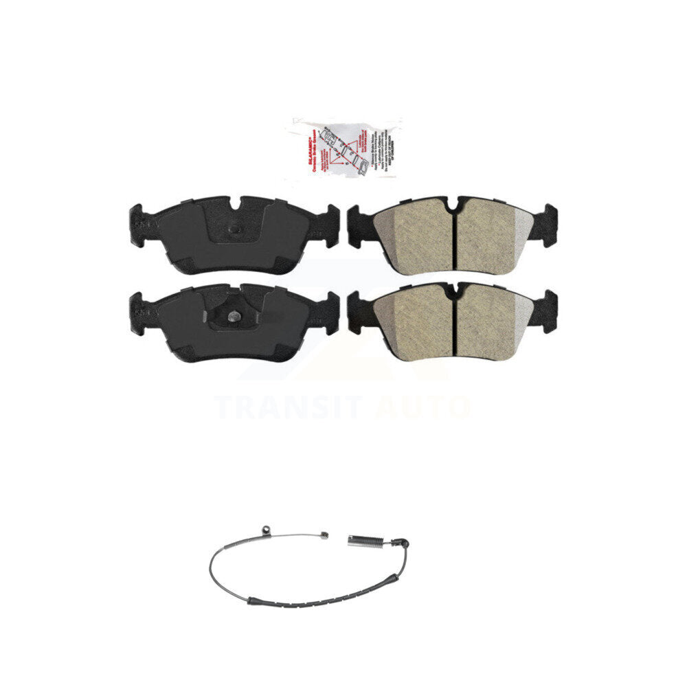 Ceramic Brake Pad And Wear Sensor Front Kit For BMW Z4 325i 325Ci 320i 323i 328i
