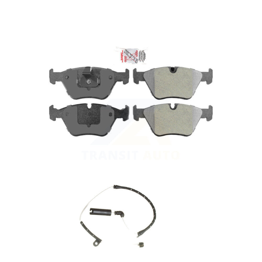 Ceramic Disc Brake Pads And Wear Sensors Front Kit For BMW Z4