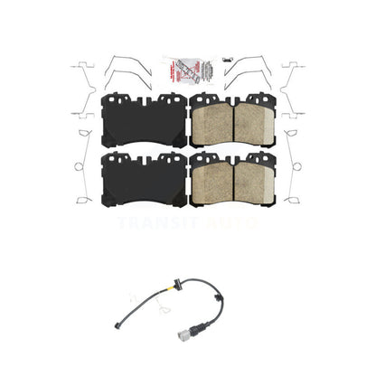 Ceramic Disc Brake Pads And Wear Sensors Front Kit For Lexus LS500 LS500h