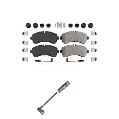 Ceramic Brake Pads & Extra Wear Sensor Front Kit For Mercedes-Benz Sprinter 3500