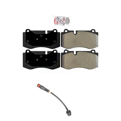 Ceramic Brake Pad & Wear Sensor Front Kit For Mercedes-Benz S550 S450 CL550 S400