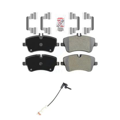 Ceramic Brake Pad Wear Sensor Front Kit For Mercedes-Benz CLK320 Coupe with 3.2L