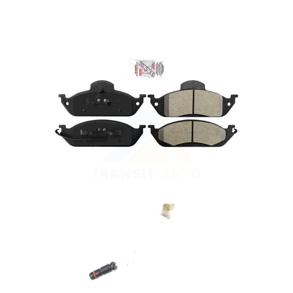 Ceramic Disc Brake Pad Wear Sensor Front Kit For Mercedes-Benz ML320 ML350 ML430