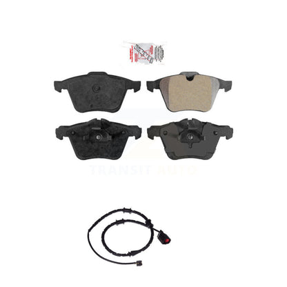 Ceramic Disc Brake Pads And Wear Sensors Front Kit For Jaguar XJ