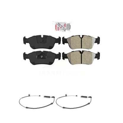 Ceramic Brake Pad And Wear Sensor Front Kit For BMW Z4 325i 325Ci 320i 323i 328i