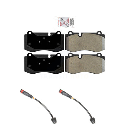 Ceramic Brake Pad & Wear Sensor Front Kit For Mercedes-Benz S550 S450 CL550 S400