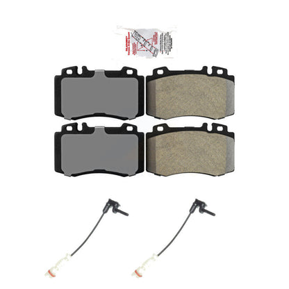 Ceramic Brake Pad Wear Sensor Front Kit For Mercedes-Benz SL500 SL600 S600 CL500