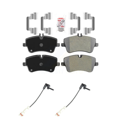 Ceramic Brake Pad Wear Sensor Front Kit For Mercedes-Benz CLK320 Coupe with 3.2L