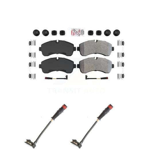 Ceramic Brake Pads & Extra Wear Sensor Front Kit For Mercedes-Benz Sprinter 2500