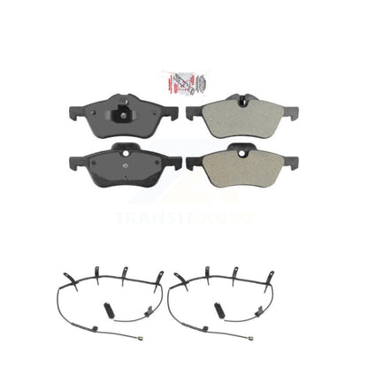 Ceramic Disc Brake Pads And Wear Sensors Front Kit For Mini Cooper