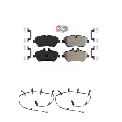 Ceramic Disc Brake Pads And Wear Sensors Front Kit For Mini Cooper