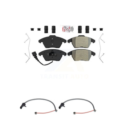 Ceramic Disc Brake Pads And Extra Wear Sensors Front Kit For 2011 Audi R8
