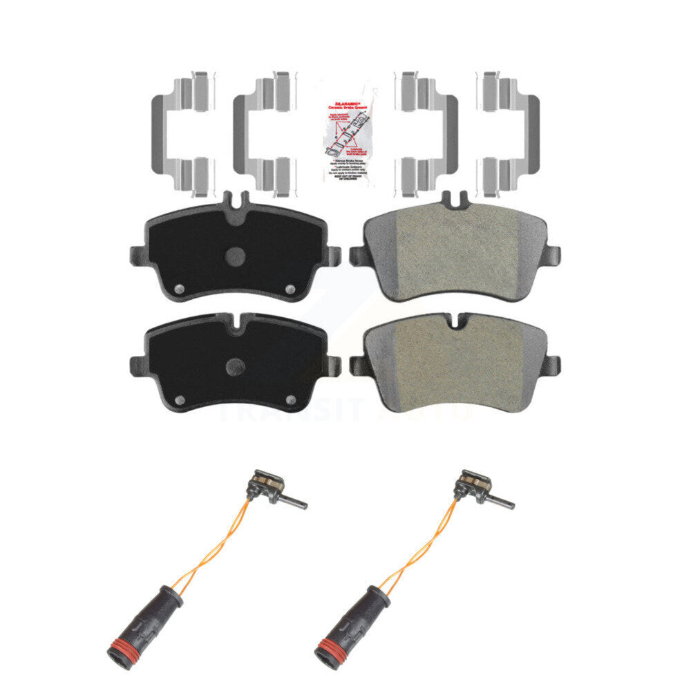 Ceramic Brake Pads & Wear Sensor Front Kit For Mercedes-Benz C240 C230 C280 C320