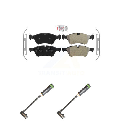 Ceramic Disc Brake Pads And Wear Sensors Front Kit For Mercedes-Benz E550