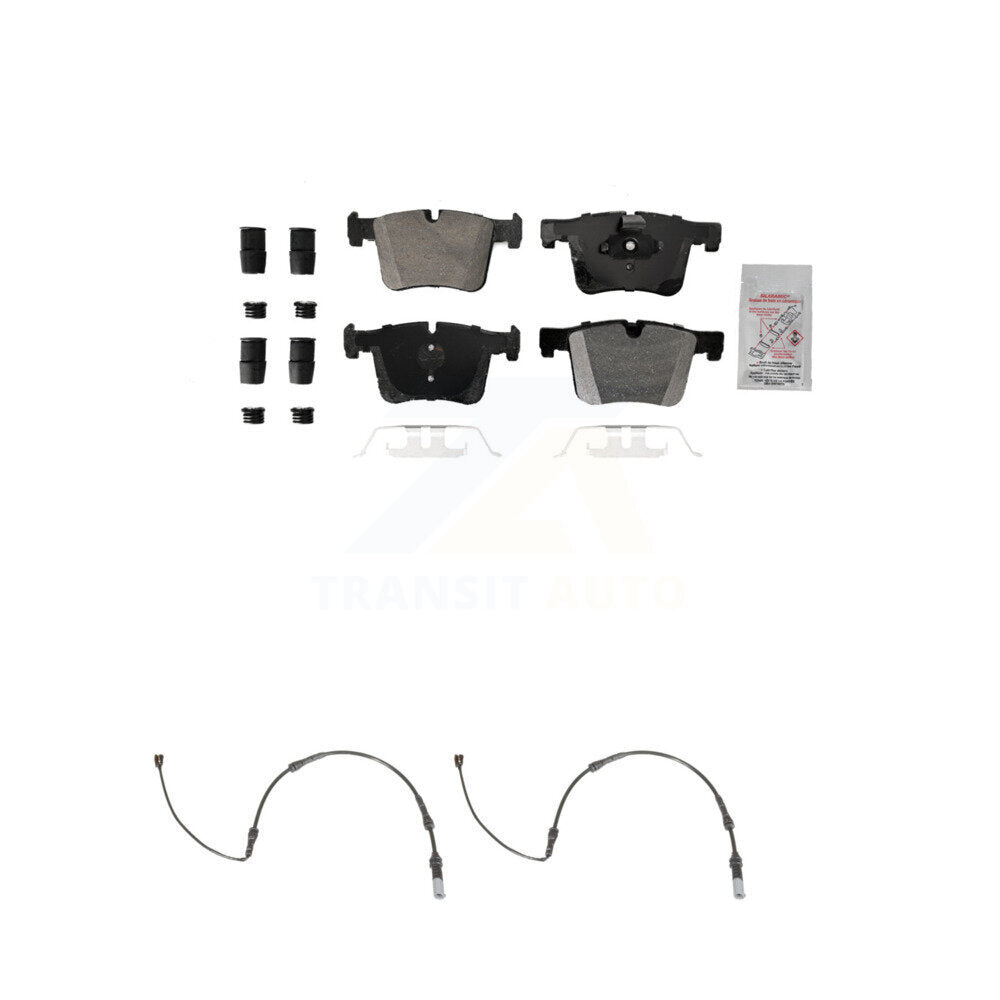 Ceramic Brake Pads Wear Sensor Front Kit For BMW 328i xDrive 330i 320i 335i 428i