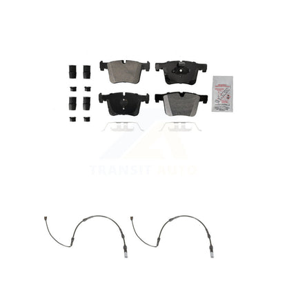 Ceramic Brake Pads Wear Sensor Front Kit For BMW 328i xDrive 330i 320i 335i 428i