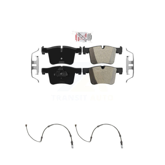 Ceramic Brake Pads Wear Sensor Front Kit For BMW 328i xDrive 330i 320i 335i 428i