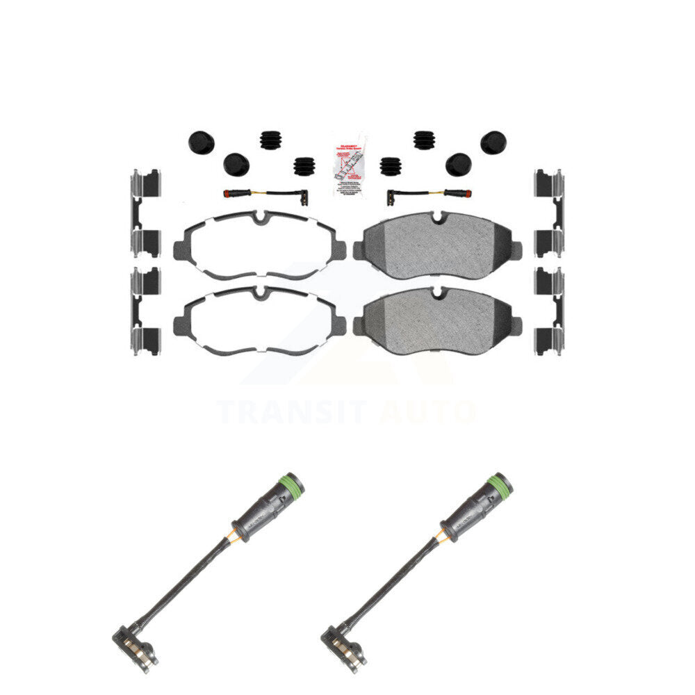 Ceramic Brake Pads & Extra Wear Sensor Front Kit For Mercedes-Benz Sprinter 2500