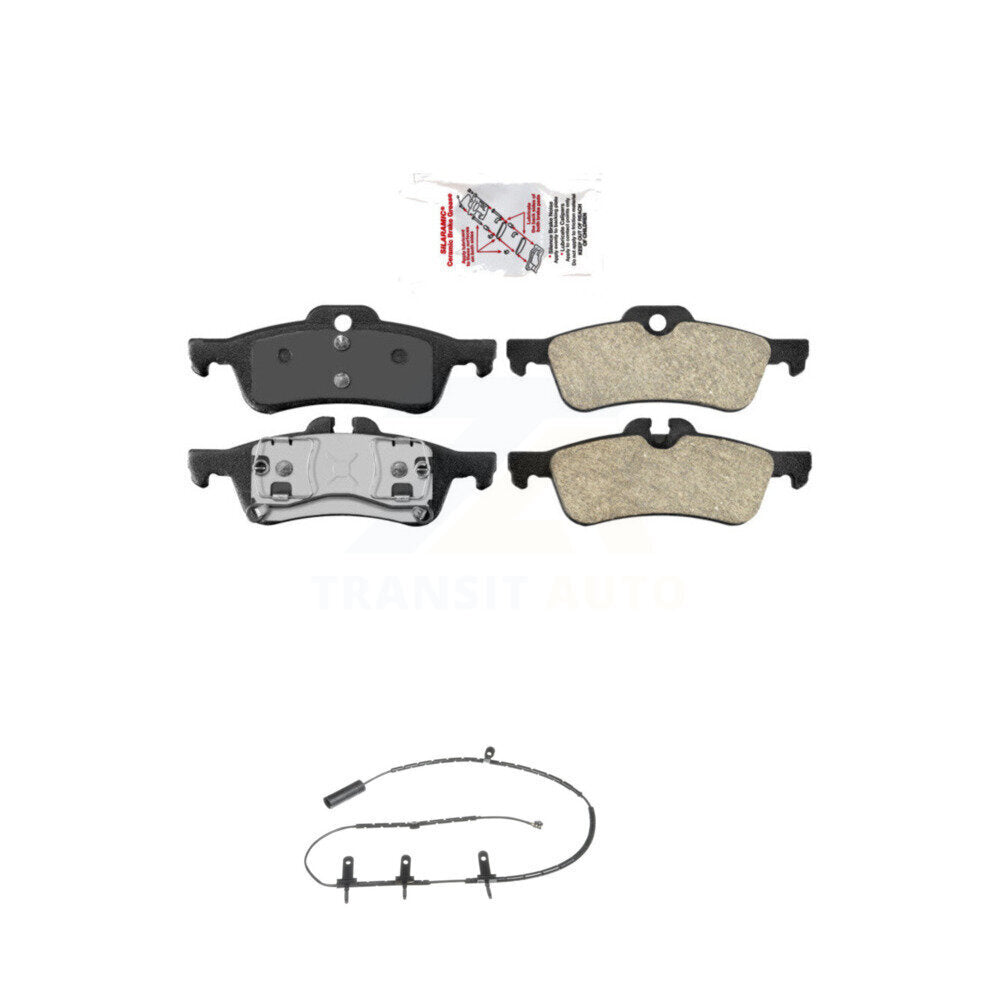 Ceramic Disc Brake Pads And Wear Sensors Rear Kit For Mini Cooper