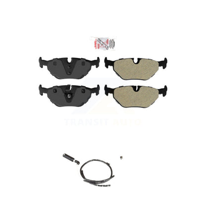 Ceramic Disc Brake Pads And Wear Sensors Rear Kit For BMW Z4
