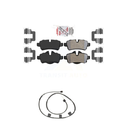 Ceramic Disc Brake Pads And Wear Sensors Rear Kit For Mini Cooper 1.6L