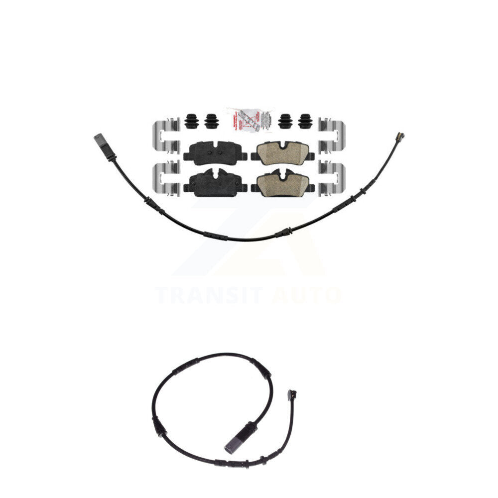 Ceramic Disc Brake Pads And Extra Wear Sensors Rear Kit For Mini Cooper