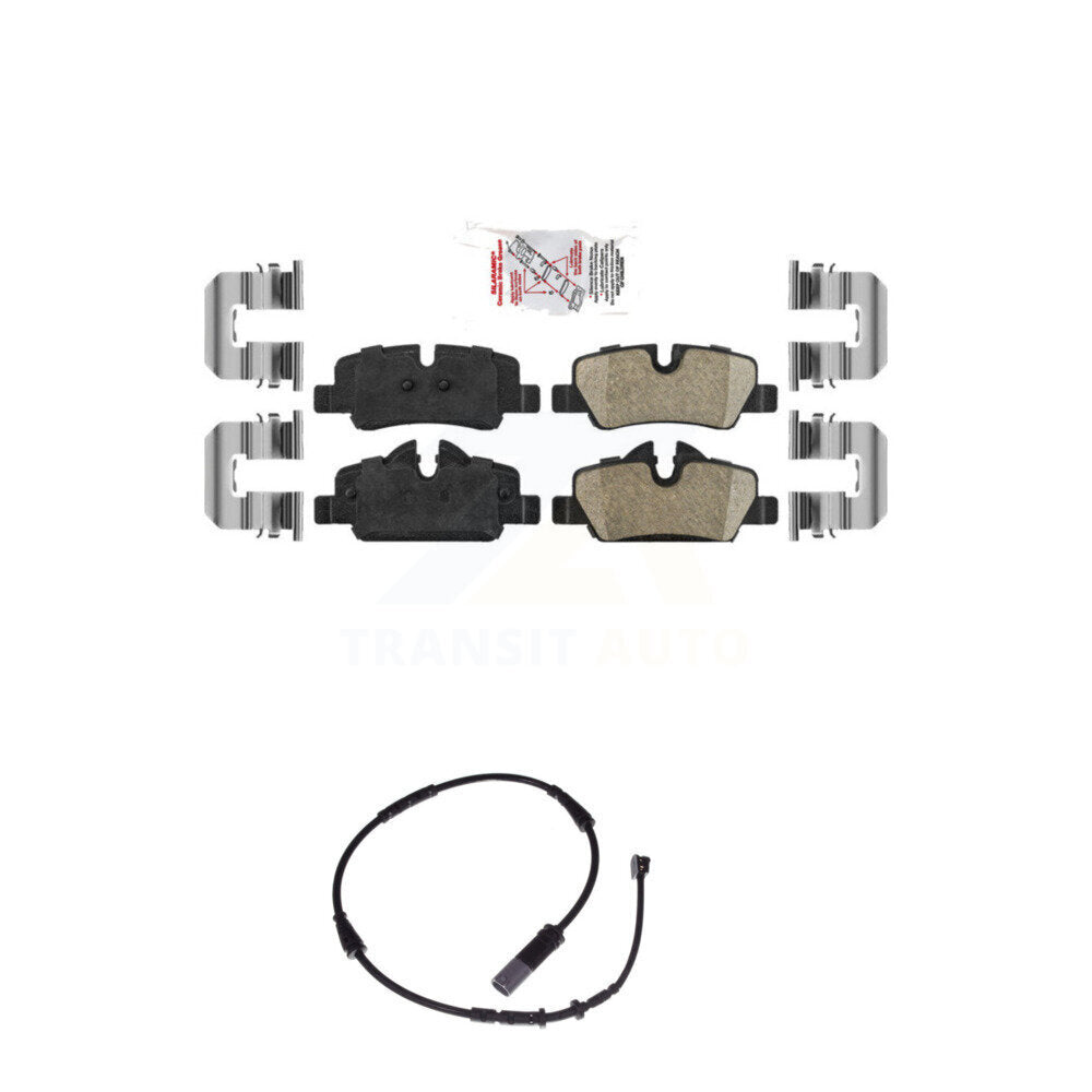 Ceramic Disc Brake Pads And Wear Sensors Rear Kit For Mini Cooper