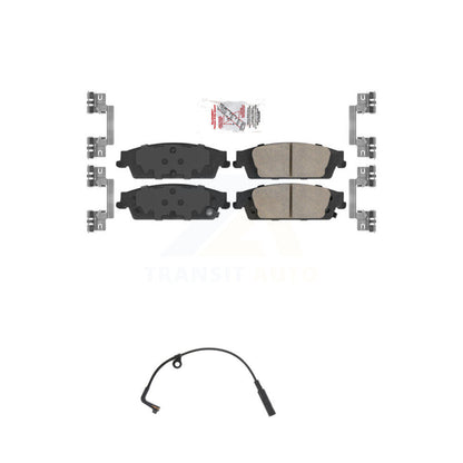 Ceramic Brake Pads Wear Sensor Rear Kit For 2019 Chevrolet Silverado 1500 LD GMC