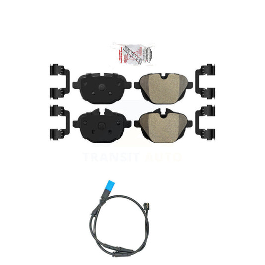 Ceramic Disc Brake Pads And Wear Sensors Rear Kit For BMW X3