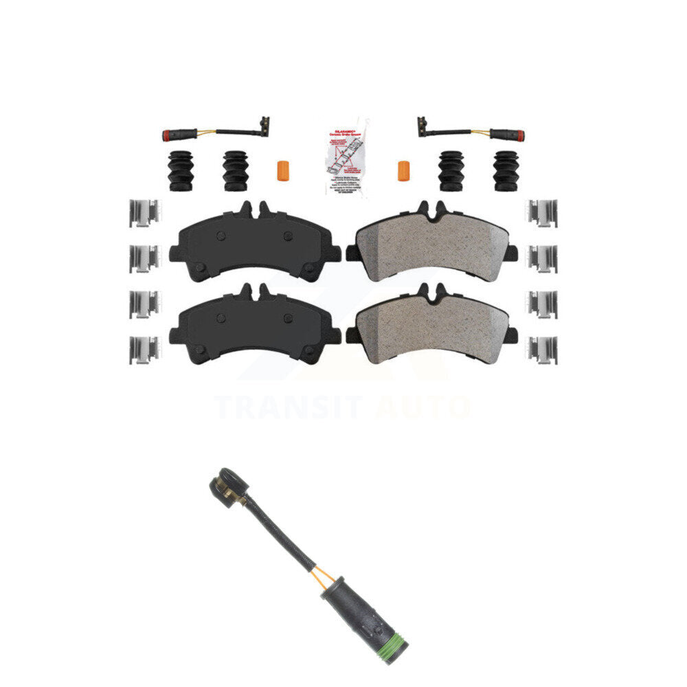 Ceramic Brake Pad And Extra Wear Sensor Rear Kit For Mercedes-Benz Sprinter 3500
